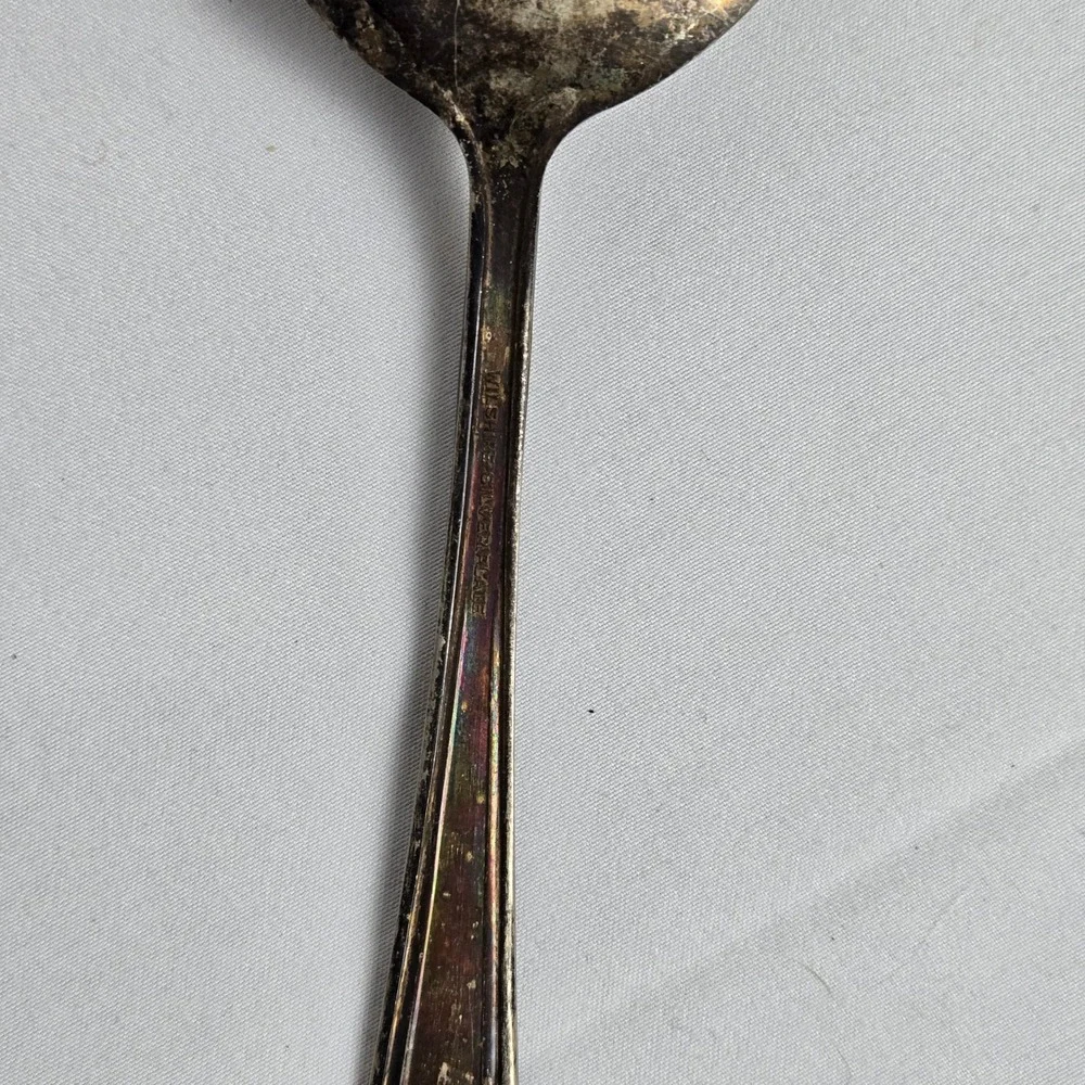 IS‎ Wilshire Silverware Silverplate 1933 Solid Pierced Pie Cake Server, 8.5